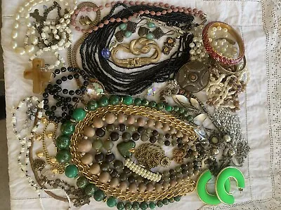 £19.99 • Buy Huge Job Lot Vintage 1950s/60s /70s Costume Jewellery