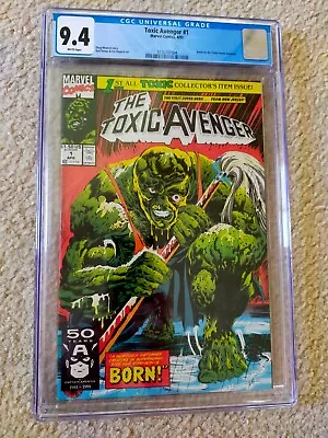 Toxic Avenger #1 CGC 9.4 • $224.95