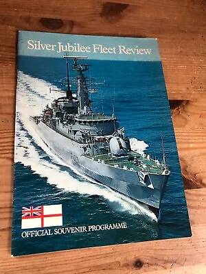 £10 • Buy 1977 Silver Jubilee Fleet Review Royal Navy Souvenir Programme