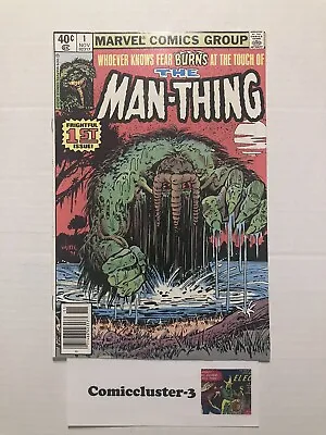 Man-Thing 1 1979 Newsstand Origin Retold 1st Frightful Issue Midnight Sons WWBN! • $25