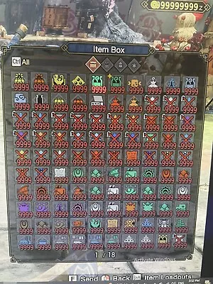 Monster Hunter Rise. Max Zenni/all Items/research Points Xbox • $13