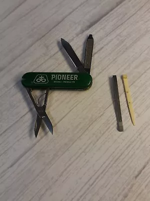 Pioneer Brand LOGO Advertising Victorinox Swiss Army 58mm Classic Green N26 • $8