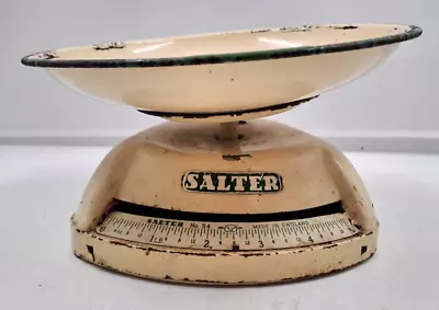 Salter Kitchen Weighing Scales No.54 Enamel Vintage T2920 AC182 • £19.99