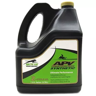 1 Gallon Arctic Cat APV Synthetic 2-Stroke Snowmobile Injection Oil 5639-469 • $67.95