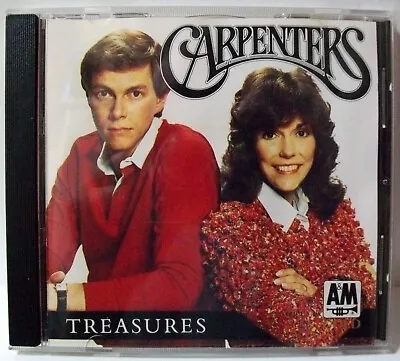 The Carpenters - Treasures 1983 Pickwick CD Album Karen And Richard Carpenter. • £5.99