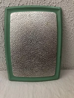 Vintage Rubbermaid Aqua Seafoam Green Stove Counter Mat Hot Pad #6020 • $44.46