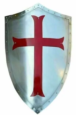 £141 • Buy  Heater Shield Medieval Crusader Knight Templar Warrior Armor