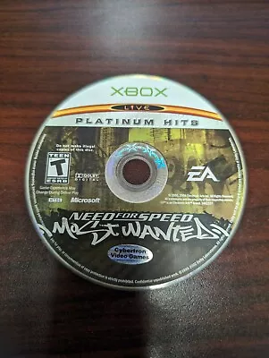 Need For Speed Most Wanted (Microsoft Xbox 2005) NO TRACKING - DISC ONLY #A7270 • $9.60