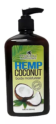 Malibu Hemp Coconut Body Moisturizer 18 Fl Oz • $9.99