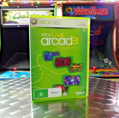 Xbox Live Arcade Compilation Disc - 2007 Xbox 360 Game Collectable • $8