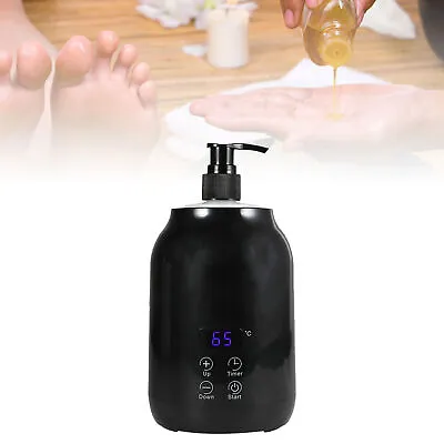 Massage Oil Warmer Bottle Professional Electric Lotion Digital Heater For SPA • $38.56