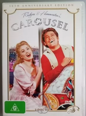 CAROUSEL- 50 TH ANNIVESARY EDITION - 2 DISC SET [1956] REGION 4  Vgc Dvd T311 • $6.98