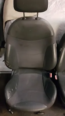 Mini Cooper One R50 R53 Drivers Half Leather Seat Interior • £50