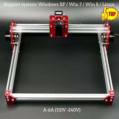 A3 500mW Laser Metal Frame Engraving Machine CNC Laser Printer DIY Engraver Tool • £215.25