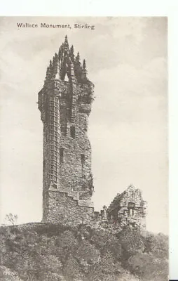 Scotland Postcard - Wallace Monument - Stirlingshire - Ref 18420A • £2.50