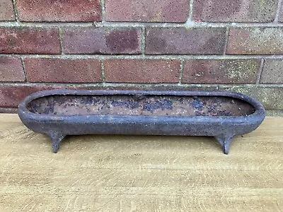 Vintage/Antique Cast Iron Pig Livestock Feed Trough -  Ideal Garden Planter • £69.99