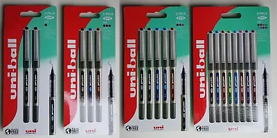 UNI-BALL Eye ROLLERBALL Fine Nib - Various Packs • £4.49