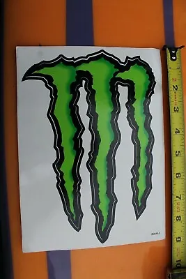 Monster Energy Drink Red Bull Green Neon M Punk Rock V25 Vintage Surfing STICKER • $16