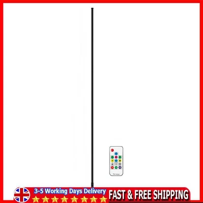 £27.39 • Buy 80cm Modern LED Corner Lamp RGB Colorful Floor Light Remote Control Multi-Modes