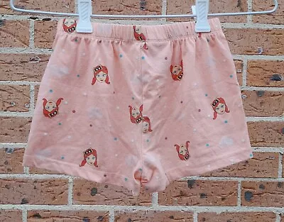 Girls Size 3 THE WIGGLES EMMA Peach Pyjama Shorts. GC • $6