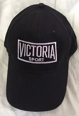 Victoria Secret VSX Sport Black Logo Baseball Hat Summer Cap Limited Edition NEw • $18.99