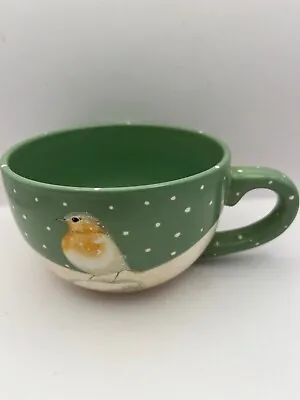 Marjolein Bastin For Hallmark Ceramic Bird Themed Oversized Coffee/Tea Cup • $8.99