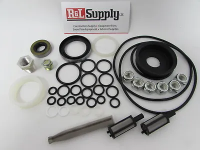 Meyer Snow Plow Pump E46 E47 E57 Deluxe Seal Kit Filters Pump Seal Guide 15254 • $87.50