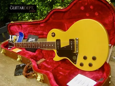 ♚NEW♚ 2023 Gibson Les Paul SPECIAL Left Handed USA ♚ TV YELLOW ♚50s♚ 7.1 LBS !♚ • £1395