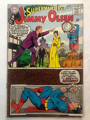 Superman's Pal Jimmy Olsen #112 July 1968 Vintage Silver Age DC Comics • $24.70