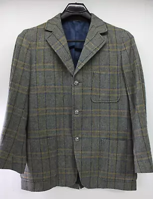 Vintage  Pendleton  Gray Wool  Smoking  Sport Jacket  Blazer  Men's 40 (nst) • $49.95