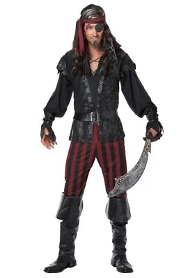 California Costume Ruthless Rogue Pirate Adult Men SZ XL Halloween Missing Items • $22.99