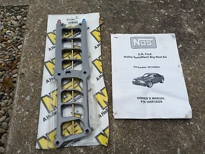 1986-1995 Ford Mustang 5.0L Holley Systemax 2 Nitrous Oxide Plate NOS Cobra GT40 • $775