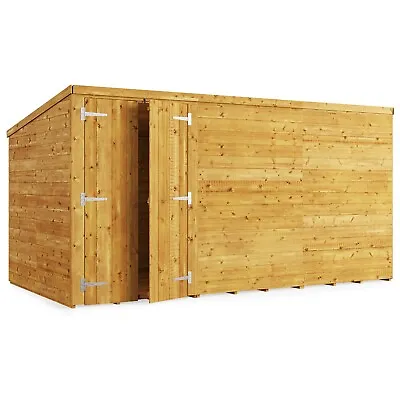 BillyOh Master Garden Shed Pent Wooden Storage 4x6 - 12x8 T&G Windowless Store • £510