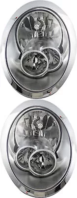 For 2005-2008 Mini Cooper Headlight Halogen Set Driver And Passenger Side • $181.89