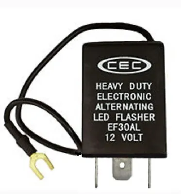 Alternating LED Compatible Auto Flasher 3 Prong EF30AL Wig Wag 15 Amp • $13.63