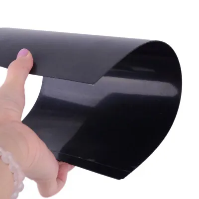 ABS Styrene Plastic  Flat Sheet Plate Black Fit For Business Industry 1mm Ut • £6.79