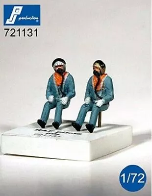£7.95 • Buy PJ Production 721131 1/72 RAF Pilots Seated In Aircraft 1960's Resin Figures