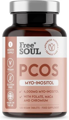 £35.16 • Buy PCOS Supplement | 4,000Mg Myo-Inositol, 200Ug 120 Count (Pack Of 1)