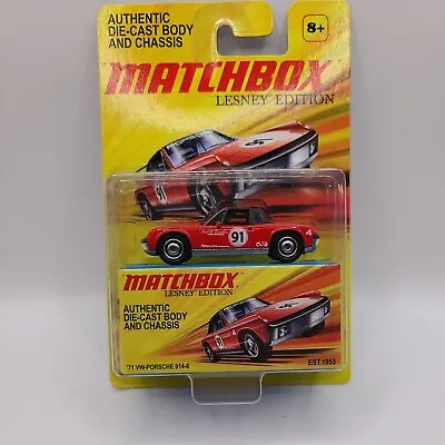 Matchbox Lesney Edition '71 VW-Porsche 914-6 • $35.99