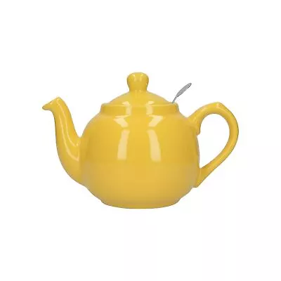 London Pottery Farmhouse 4 Cup Infusion Teapot With Mesh Filter New Yellow • £35.49