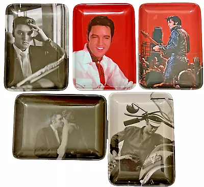 Elvis Presley Plastic Coin Jewelry Ring Tray Ashtray Rock & Roll Plate NEW Music • $34.99