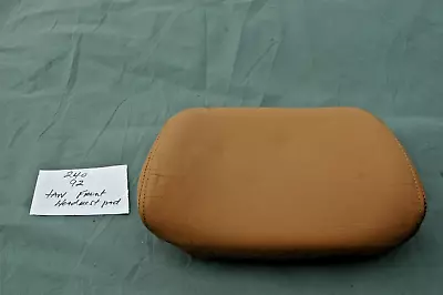 1986-1993 Volvo 240 244 OEM Headresr Cushion / Pad OEM Leather   (Tan Color) • $33.50