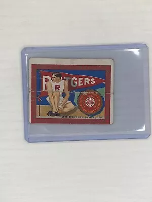 1910 Murad Cigarette T51 College Series Rutgers College #35 • $4.99