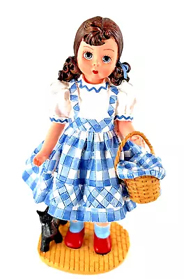 Madame Alexander Wizard Of Oz Dorothy Toto Ceramic Figurine Gingham Blue Dress • $18.50