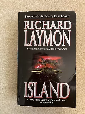 Island By Richard Laymon; 2002 Horror Paperback; Acceptable • $8