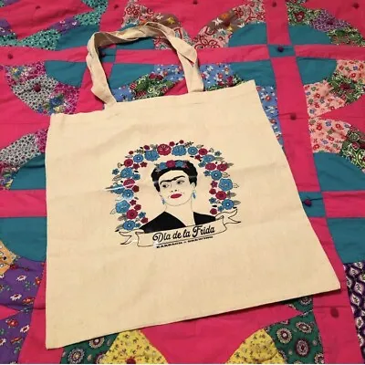 $9.99 • Buy NEW Limited Edition Karbach Frida Kahlo Tote Bag Floral Houston Brewery Canvas