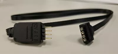 Gigabyte 4Pin RGB LED Lighting Strip Extension Cable Cord 12CF1-1LED02-01R • $7.49
