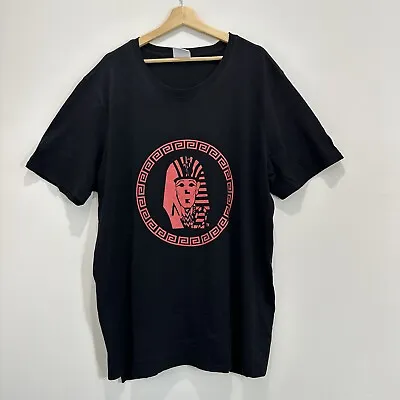 Last Kings T Shirt Men Size 2XL Black Front Logo Print Round Neck VGC • £12.69