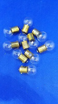 General Electric 55 Miniature Round Bulb 6-8v (lot Of 10) Nnb • $22.97