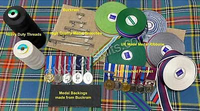 Medal Mounting Full Size And Miniature Medals Court Mounted • £12